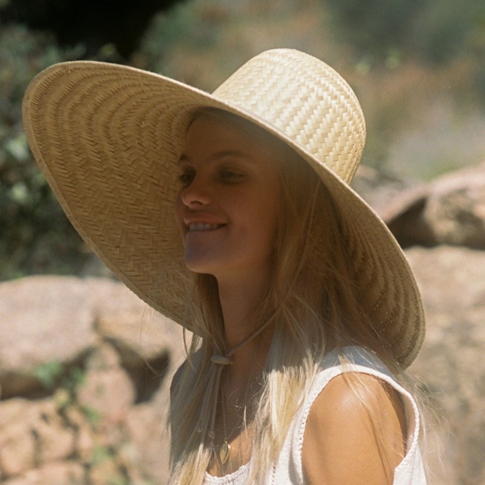 Lack of Color: Meadow Dome Palm Sun hat